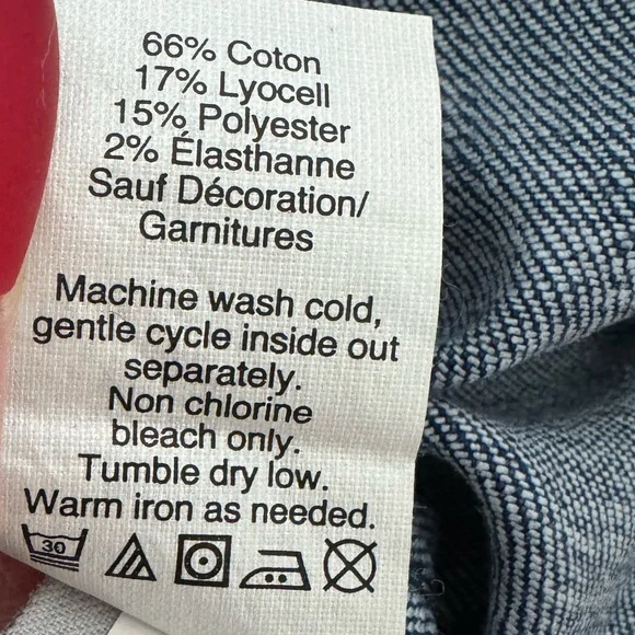 Madewell Embroidered Floral Denim Shirt Dress 2 NWT Pockets - Picture 11 of 12